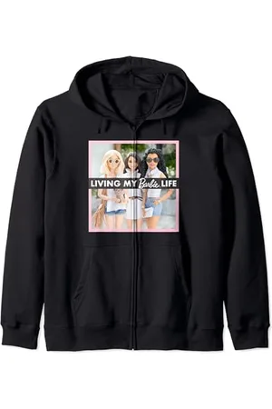 Barbie T-Shirt, Official, Life, Multiple Colours Zip Hoodie