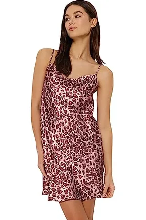 Trendyol Women Basic Fitted Woven Nightgown, ,42