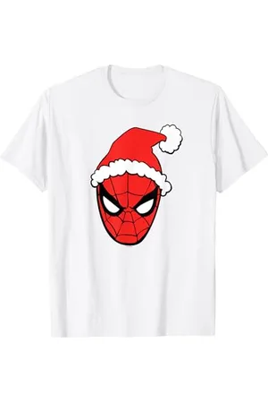 Marvel Spider-Man Christmas Santa Hat T-Shirt