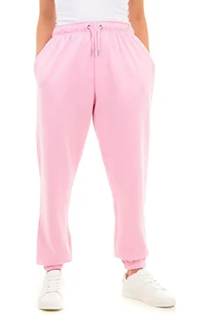 M17 Womens Ladies Recycled Oversized Jogging Bottoms Casual Sweatpants Cuffed Hem Lounge Trousers Elastic Yoga Pants Workout Tracksuit Pockets (XL, ), 5056242844006