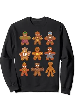 Marvel Universe Christmas Gingerbread Avengers Sweatshirt
