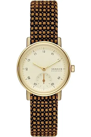 Skagen Women Analog Quartz Watch with Fabric Strap SKW3106