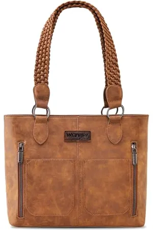 Wrangler Tote Bag for Women Western Purse Multi Pockets Handbags, , One Size