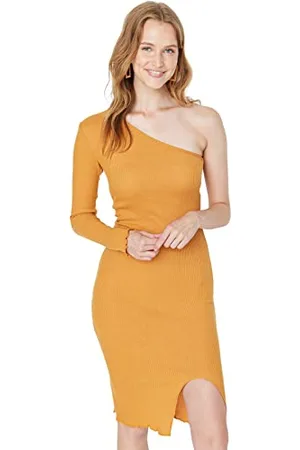 Trendyol Dress - Brown - Bodycon
