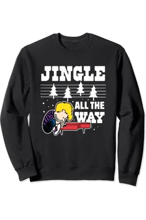 Peanuts Schroeder Christmas Piano Jingle All The Way Sweatshirt