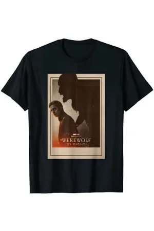 Marvel Werewolf by Night Jack Russell Shadow Monster Disney+ T-Shirt