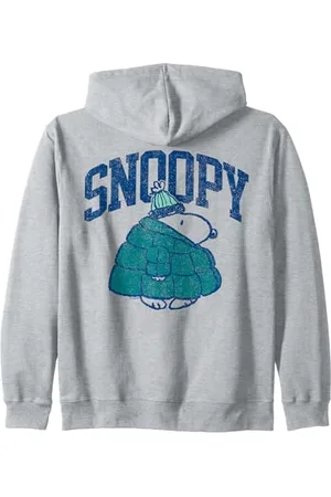 Peanuts Snoopy Puffer Zip Hoodie