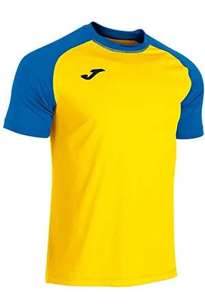 Joma Teamwork Short Sleeve T-Shirt Yellow Royal, , 4XS