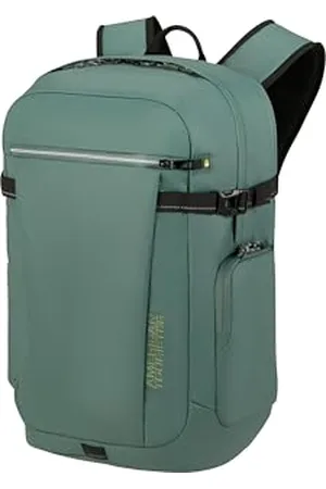 American Tourister Upventure - Laptop Rucksack 17.3 Zoll, 49.5 cm, 32 L, Grün (Dark Forest)
