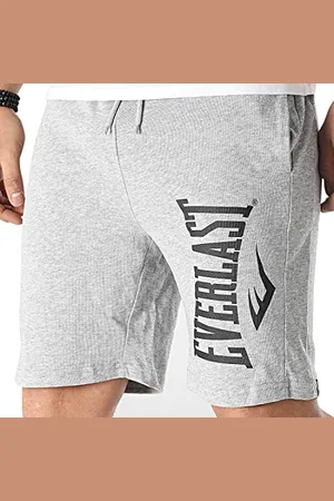 Everlast Mens Clarendon Shorts Heather Grey S