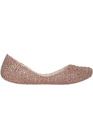 Melissa Women Campana Papel 20 Closed Toe Heels, Pink (Rose Glitter 52326), 3 UK