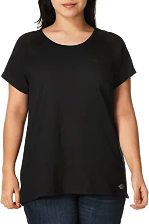 Dickies T-Shirt for Women, Short Sleeved Performance T-Shirt, Chest Pocket, , S