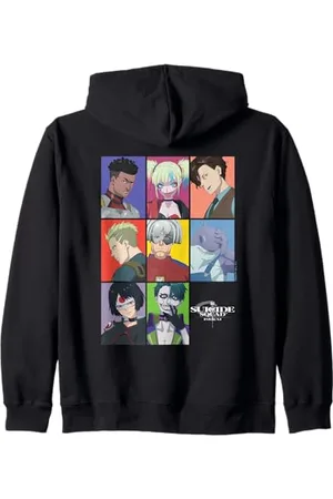 DC Comics Originals Suicide Squad Isekai Portraits Zip Hoodie
