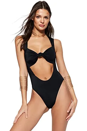 Trendyol FeMan Plain Knit Swimsuit