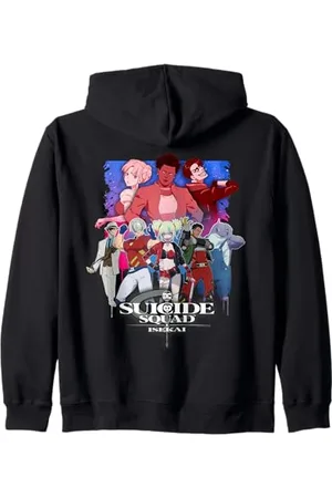 DC Comics Originals Suicide Squad Isekai Ready to Fight Zip Hoodie