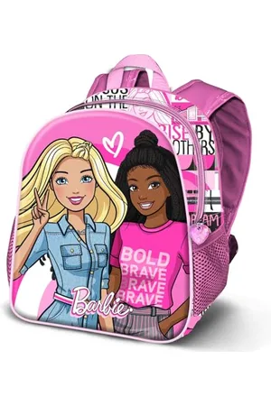 KARACTERMANIA Barbie Brave-Small 3D Backpack, Pink, 26 x 31 cm, Capacity 8.5 L