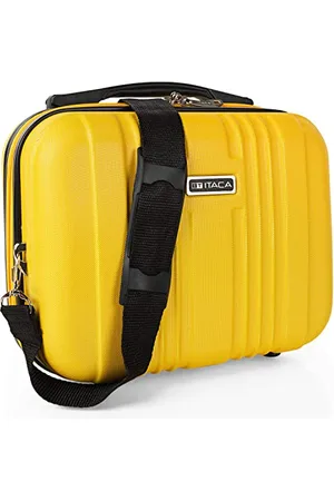 Itaca Vanity Case Hard Shell - Durable and lightweight Beauty Box Hard Shell - Stylish and Inexpensive Vanity Case Large - Travel Makeup Case Made of Materials - Design and Distributed by IT