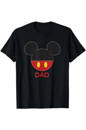Disney Mickey Mouse Icon Shorts Dad Birthday Father’s Day T-Shirt
