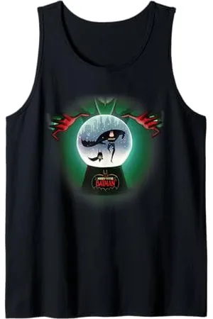 Batman Merry Little Snowglobe Tank Top