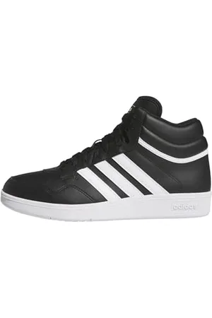 adidas Unisex Hoops 4.0 MID Shoes, Core Black/Cloud White/Core Black, 6 UK