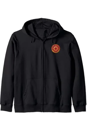 Star Trek Starfleet Academy Engineering Badge Red Zip Hoodie
