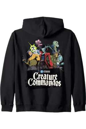 DC Comics Originals Creature Commandos Group Pose Zip Hoodie