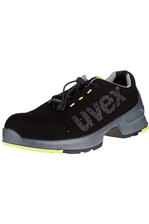 Uvex 1 Work Shoe - Safety Trainer S1 SRC ESD - Lime/Black - Size 15