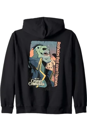 DC Comics Originals Creature Commandos Eric Frankenstein Zip Hoodie