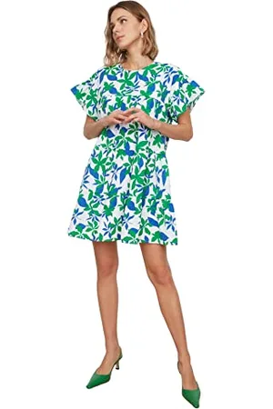 Trendyol Women Mini Shift Regular fit Woven Dress