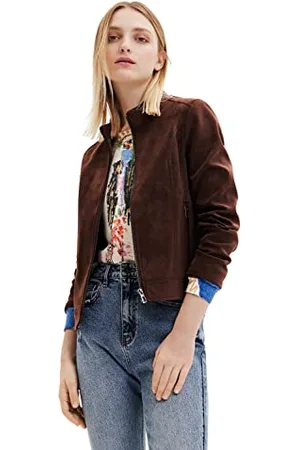 Desigual Las Vegas Suede Effect Jacket 22WWE62G AW22 New Season