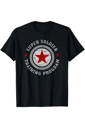 Marvel Winter Soldier Super Soldier Training Program T-Shirt