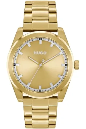 HUGO BOSS Analogue Quartz Watch for Men #BRIGHT Collection with colored Stainless Steel Bracelet - 1530354