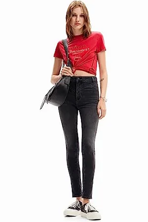 Desigual Estraburgo Push Up Shaping Skinny Jeans 23WWDD44