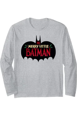 Batman Merry Little Logo Long Sleeve T-Shirt