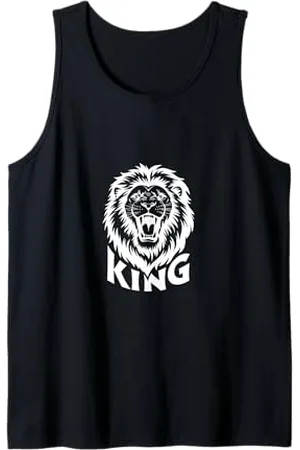 Tshirt Shirt T-Shirt Pullover Hoodie Sweater Style #snirt Lion T-Shirt Lion Hoodie The King Animals Mobile Phone Case Tank Top