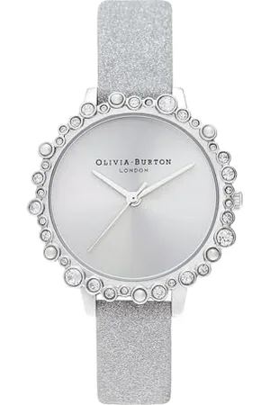 Olivia Burton Analogue Quartz Watch for Women with Leather Strap - OB16US52