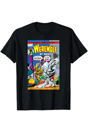 Marvel Moon Knight Werewolf by Night Vintage Comic Halloween T-Shirt