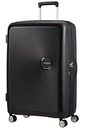 American Tourister Soundbox - Spinner 77/28 Expandable Hand Luggage, 77 cm, 97 liters, Black