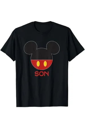 Disney Mickey Mouse Red Shorts Icon Son Family T-Shirt