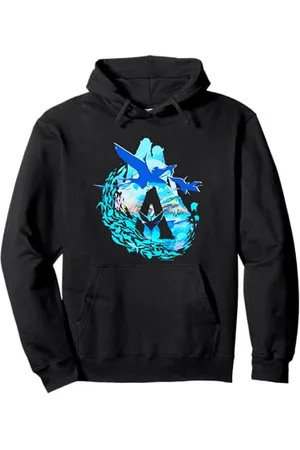Avatar : The Way Of Water Scenic Pandora Blue Vignette Pullover Hoodie