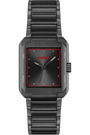HUGO BOSS Three Hand Quartz Movement Watch for Men #THRIVE ANALOG Collection with Stainless Steel Bracelet - 1530383