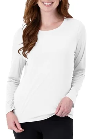 Hanes WomensO9308Sport Cool Dri Performance Long Sleeve Tee Long Sleeve Shirt - - Large