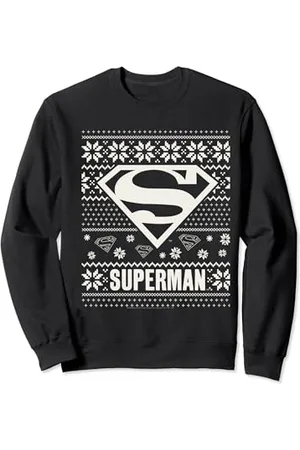 DC Comics Originals Superman Christmas Knit Logo Sweatshirt