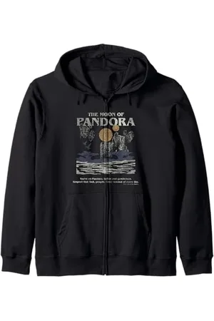 Avatar The Moon Of Pandora Vintage Travel Landscape Zip Hoodie