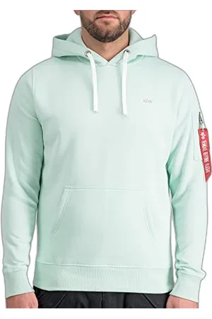 Alpha Industries Unisex EMB Hooded Sweat for Men