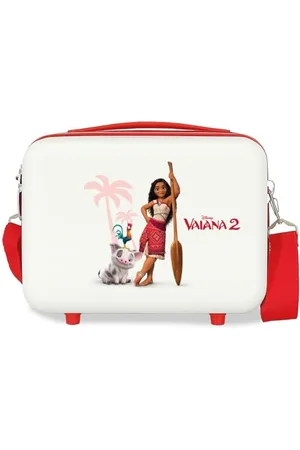 Disney Joumma Vaiana and Friends Nececer Adaptable 29x21x15cm Rigid ABS 9.14L 0.8 kg, , One Size, Nececer Adaptable