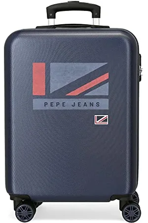 Pepe Jeans Aidan Cabin Suitcase 38 x 55 x 20 cm Hard ABS Side Combination Lock 34 2.7 kg 4 Wheels Double Hand Luggage