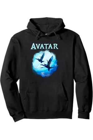 Avatar : The Way Of Water Come Fly With Me Blue Vignette Pullover Hoodie