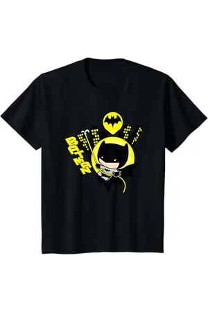 DC Comics Originals Youth Chibi Batman Swinging Camiseta T-Shirt