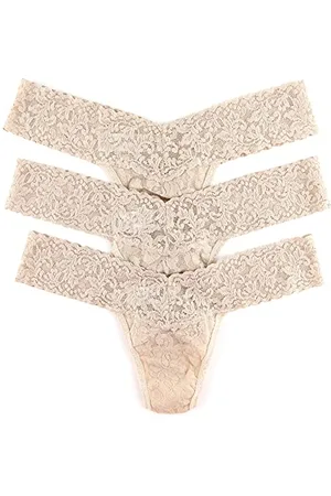 Hanky Panky Multi Pack - Signature Lace Low Rise Thong - 3 Pack-OS